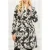 GUESS Sunburst Trench Black Print