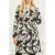 GUESS Marciano By  Sunburst Trench Black Print