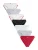 Next Slip  grijs gemêleerd / rood / zwart / wit