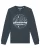 Watapparel Sweatshirt  antraciet / wit