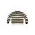 Z8 kids gestreepte sweater – donkerbruin/lichtgeel