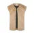 No Way Monday rechtvallend gilet – beige