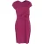 Roland Mouret Nepa gedrapeerde midi-jurk in paarse viscose