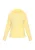 Faina Fleece jas Dames lichtgeel