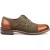 Justin Reess Heren Bruine Leren Tweed Oxford Schoenen – Theon