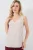 Getextureerde V-hals Mouwloze Blouse
