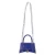Balenciaga Kleine Uurglas Krokodillenpatroon Handtas in Blauw Kalfsleer