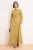 Trendyol Modest Dames Groen Effen Maxi Lang Skater Modest Jurken