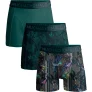 Muchachomalo Heren 3-pack boxershorts print/effen