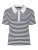 PIECES Shirt ‘PCDonna’  navy / wit