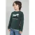 TYGO & vito longsleeve met print – donkergroen