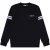 Ellesse Heren Gakona 2-sweatshirt met ronde hals (Zwart)