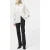 French Connection Emina Chiffon Embroidered Shir Porcelain Cream