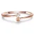Glanzstücke München Ring  rose-goud / transparant