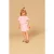 Stains&Stories T-shirt met textuur roze