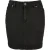 Urban Classics Ladies Organic Stretch Denim Mini Skirt Black Washed