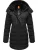Ragwear Winterparka ‘Ashanta’  zwart