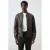 Mango Man imitatieleren bomberjack – bruin