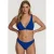 Shiwi Amy Bikini Set Bermuda Tiger Structure Deep Ocean Blue