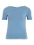 VILA Shirt  blauw gemêleerd