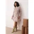 Trendyol Curve Dames Meerkleurig Dierenprint Kort / Mini Lang Casual A-lijn Grote maten Jurk