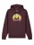 Watapparel Sweatshirt ‘ Sunset Cat ‘  gemengde kleuren / donkerrood