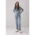 Summum Woman Slim Jacket Light Weight Cotton Vintage Blue Denim