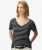 Studios Slub T-shirt met Borduursel Blauw