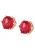 faina Oorbellen  rose-goud / rood