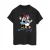 Disney Dames/Dames Minnie Mouse En Madeliefje Katoenen Vriendje T-shirt (Zwart)