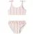 NAME IT MINI getreepte crop bikini roze/multicolor