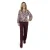 Zoso top met panterprint – meerkleurig
