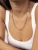 Hey Happiness Ketting ‘Paperclip’  zilver