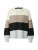 VERO MODA Trui ‘Esma’  beige / donkerbeige / lichtblauw / zwart