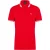 Boss Herenpoloshirt ‘Paddy’ met contrasterende boorden (Rood)