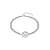 Luxenter 925 Sterling Zilver en Rhodium Plated Briljant Zirkonia Armband – Zaygen