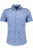 RAGMAN Overhemd Korte mouw middenblauw