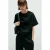 Mango T-shirt – zwart