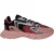 Lacoste Dames L003 Neo-leer, stevige platte sneakers (Bloemenroze)