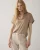 Summum Top Short Sleeves Silky Touch 2s3324-11817 T-shirt Korte Mouw 703 Khaki