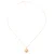 Orphelia ‘Athena’ Dames 925 Sterling Zilveren Ketting met Hanger – Zilver/Rosé ZH-7113