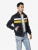 KOROSHI Tussenjas  navy / geel / wit