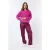 EsQualo Sweater Fringes Fuchsia