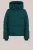 WE Fashion – Dames gewatteerde pufferjas – Regular fit – Donkergroen –