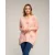 Oversized lange gebreide trui met opgetikte stoffen sterren met strass.