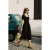 TRENDYOLMİLLA Dames Zwart Effen Midi Kort Casual Skater Jurken