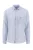FYNCH-HATTON LONG SLEEVED LINEN SHIRT HARBOUR BLUE STRIPE