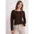 Geknoopte Ribbels Brei Cardigan