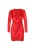 faina Cocktailjurk  rood