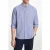 Michael Kors Long Sleeve Shirt In Blue Stripe